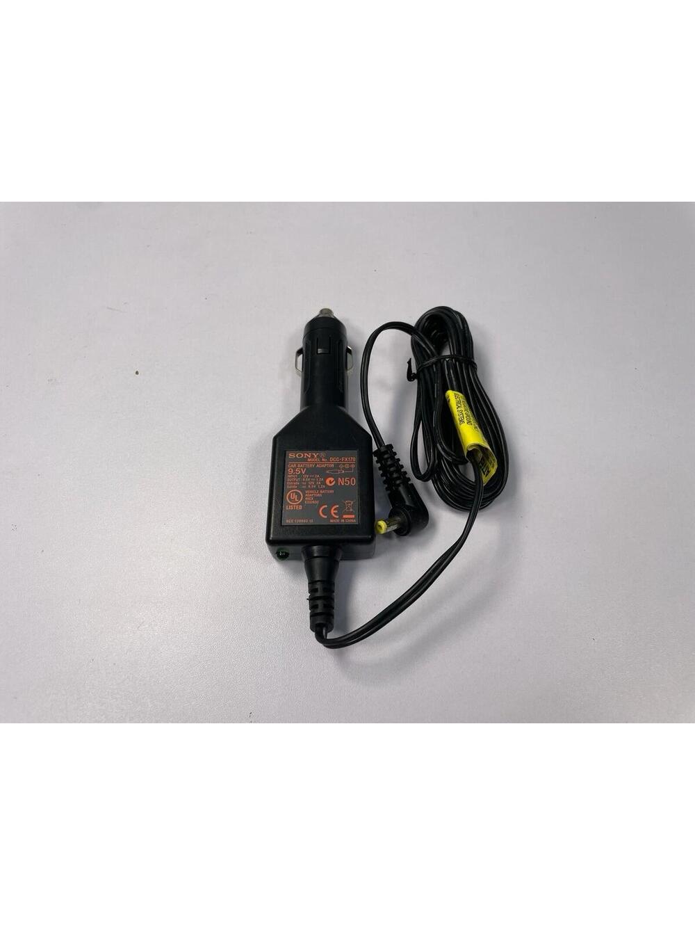 Sony Car Battery Adapter DCC-FX170 9.5V DC Power Cord Charger Tested